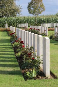 Le Grand Hasard Military Cemetery, Morbecque, Nord, France