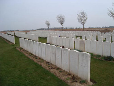 Sunken Road Cemetery, Boisleux - St Marc, Pas de Calais, France