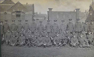 Machine Gun Section at Blyth