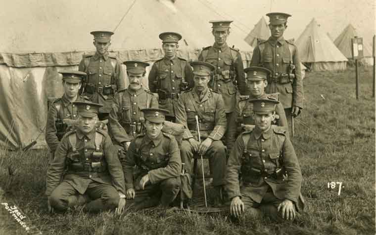 Men of 'C' Coy
