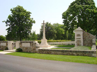 Sissonne British Cemetery, Aisne, France